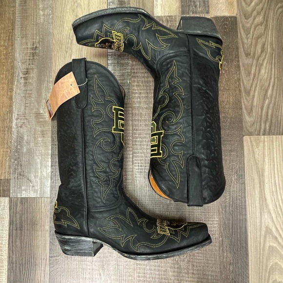 Baylor University Bears Gameday Boots Cowboy Boots NWT - Picture 5 of 15
